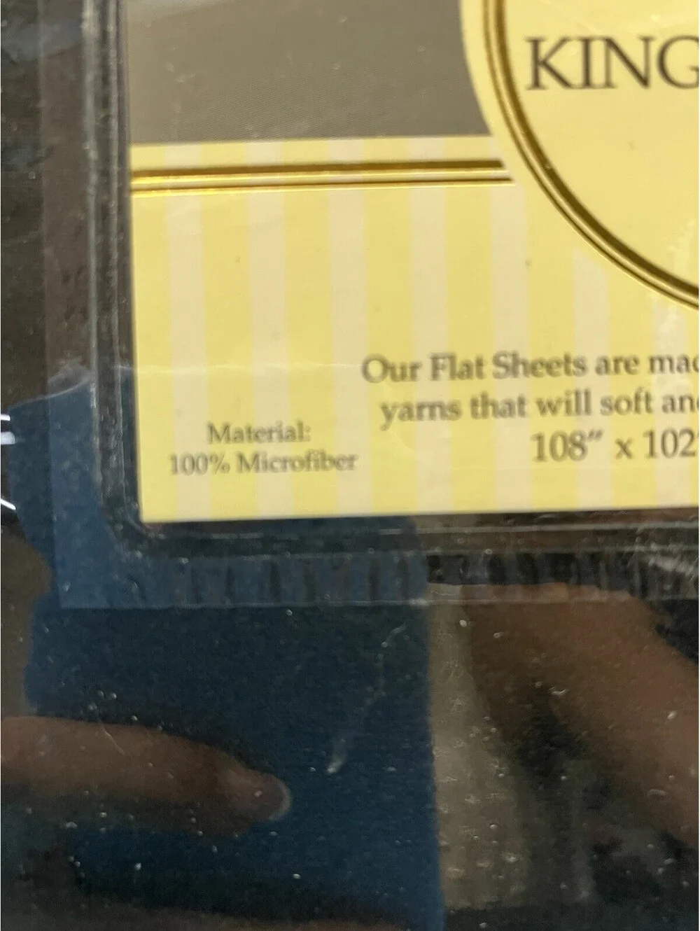 Elegant Comfort Wrinkle-Free 1500 Thread Count Egyptian California king Black